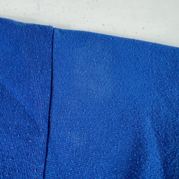 VTG Y2K NFL St Louis Rams Kurt Warner Sweatshirt Extra Large Blue Faded Crewneck - Picture 3 of 14